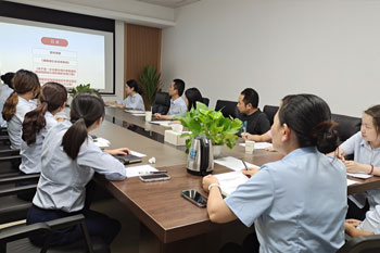 公司党支部组织开展社会信用体系建设宣传