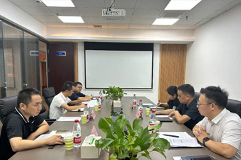 市政府办、财鑫数科公司一行深入我公司调研