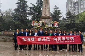 忆清明 祭英烈 向英雄致敬